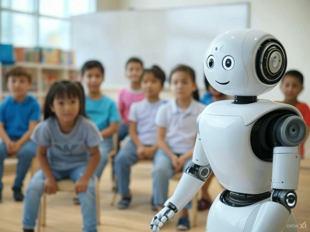 En este momento estás viendo Inteligencia Artificial en la Educación Primaria: Innovación, Personalización y el Rol del Docente del Futuro